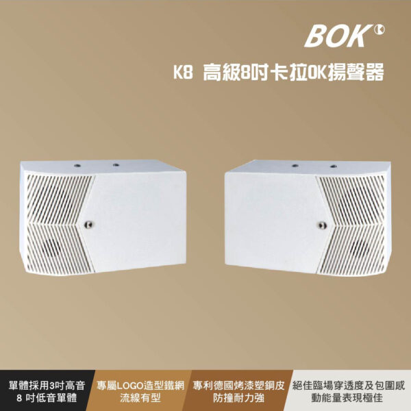 K8 高級8吋卡拉OK揚聲器：圖片 2