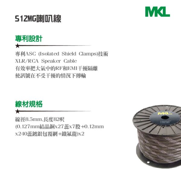 S12MG喇叭線(XLRRCA Speaker Cable)：圖片 3