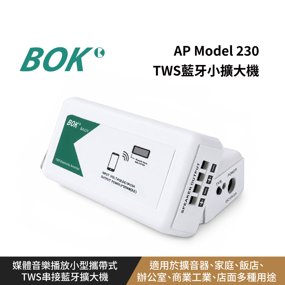 AP Model 230 TWS藍牙小擴大機 2 AP Model 230 TWS藍牙小擴大機:圖片 2