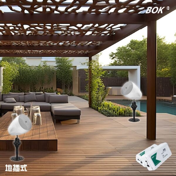BA220 TWS藍牙小擴大機+ IF-104 4吋室內戶外高壓二用喇叭（2支）：圖片 5