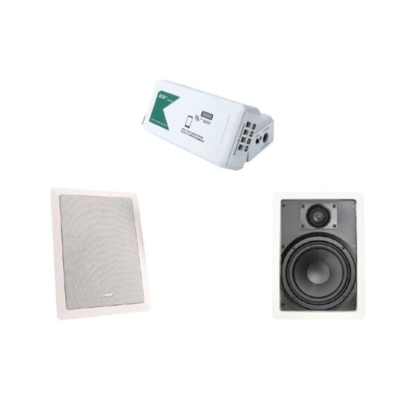 BA220 TWS藍牙小擴大機+ IW-106 6.5吋嵌入式喇叭（2支）