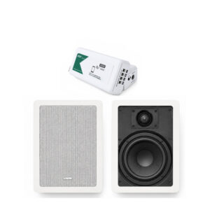AP Model 230 TWS藍牙小擴大機+ IW-106 6.5吋嵌入式喇叭（2支）送!!MKL N60(20米)喇叭線