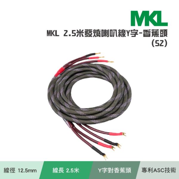2.5米發燒喇叭線Y字-香蕉頭 S2：圖片 2