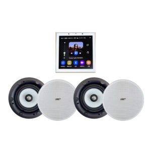 MH4 智能家居中控音響+ IS-206 6.5吋崁入式喇叭 (4支)